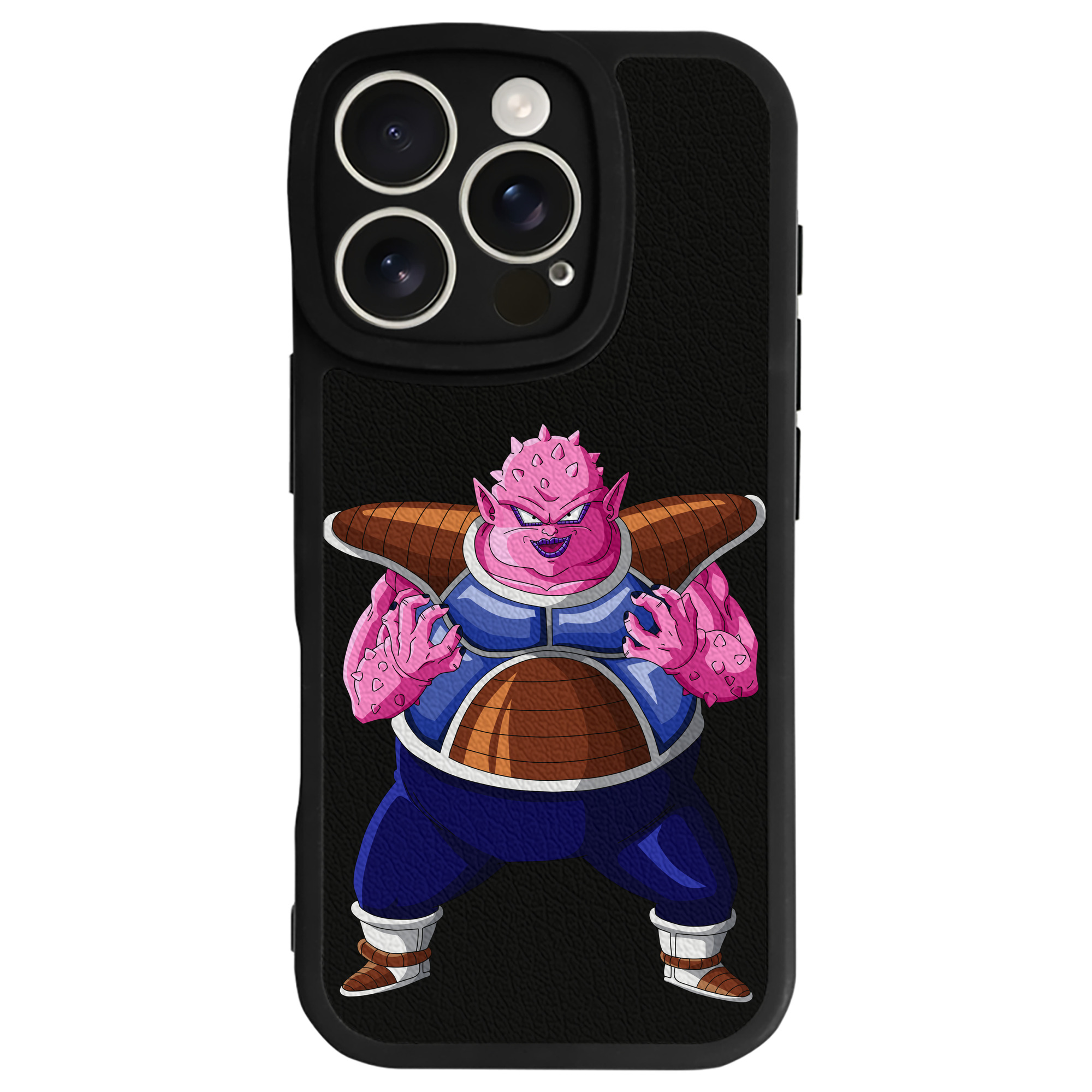 （画像用） ドラゴンボール DRAGON BALL 【iPhone 16シリーズ対応】シリコンスマホケース（レザー調） 材質：シリコン